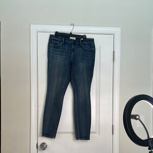 Jessica Simpson Blue Skinny Jeans with Classic Indigo Wash
